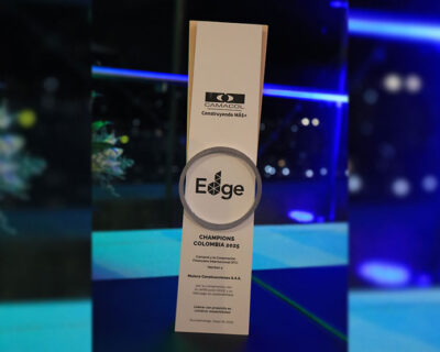Muisca Construcciones recibe el reconocimiento «Certificado EDGE Champions”